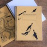 Large Spiral Notebook – King Penguins Image