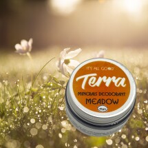 Terra Minerals Deodorant - Meadow (ORGANIC)