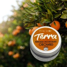 Terra Minerals Deodorant - Orchard (ORGANIC) Image