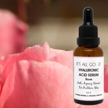 Hyaluronic Acid Serum For Problem Skin- Rose (Organic)
