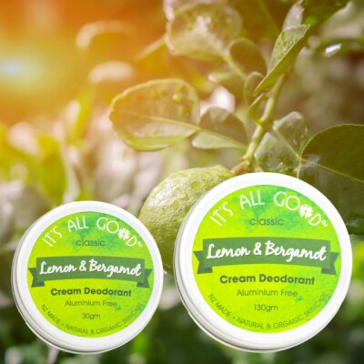 Cream Deodorant – Lemon & Bergamot (Organic ) Image