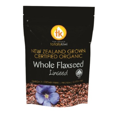 Certified Organic Whole Linseed 450g Image