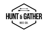 Hunt and Gather Bee Co Logo