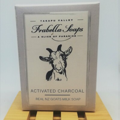 Activated Charcoal  Goats Milk Soap Image
