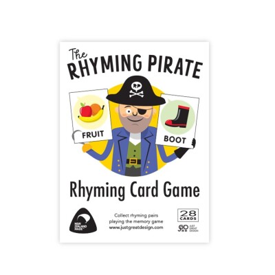 FLA005 Flash Cards – The Rhyming Pirate Rhyming Card Ga Image