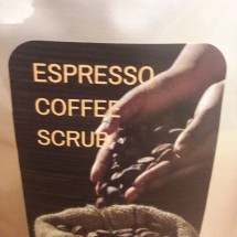 ESPRESSO Coffee Scrub Image