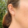 Love Heart Stud Earrings Image