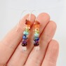 Rainbow Drop Earrings Image