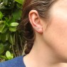 Eco Silver 2 Way Small Leaf Earrings Image