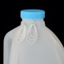 Repurposed Milk Bottle Water Drop Earrings Image