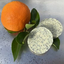 Orange & Poppyseed Handmade Soap Image