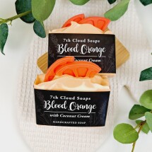 Blood Orange Soap. Image