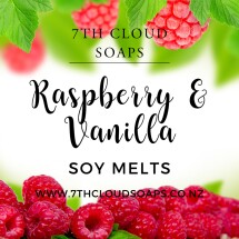 Soy Wax Melts - Raspberry & Vanilla Image