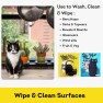 EKOH Biodegradable Dishcloth –  Cats Image