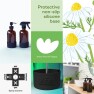 EKOH Amber Glass Reusable Bottles Pump & Spray 2 Pack Image