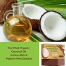 Organic Coconut Soap Bar Oats Vanilla Shea 200g Image