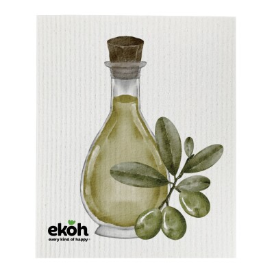 EKOH Biodegradable Dishcloth – Olive Oil Image