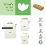Organic Cotton Reusable Produce Bags (6 Bgs 3sz ) Image