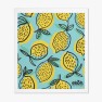 Eco Sponge Cloth Swedish Dishcloth  2pk.Papaya & Lemons Image