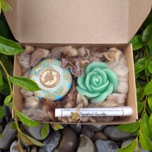Rose Candle & Gypsy Tin Gift Box