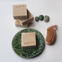 Natural Plain Bar Soap Image